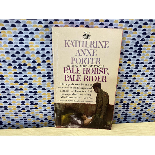 Pale Horse, Pale Rider - Katherine Ann Porter - Vintage Paperback Signet Edition