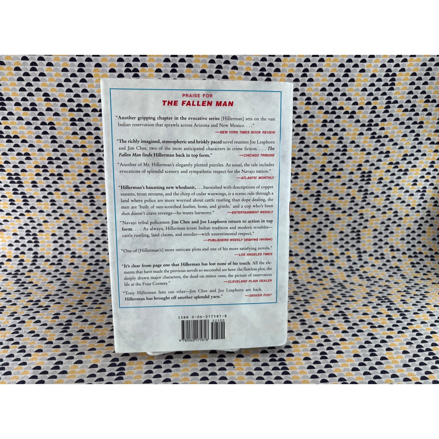 The First Eagle - Tony Hillerman - Harper Collins - Hardcover - 1st Edition 1st Printing