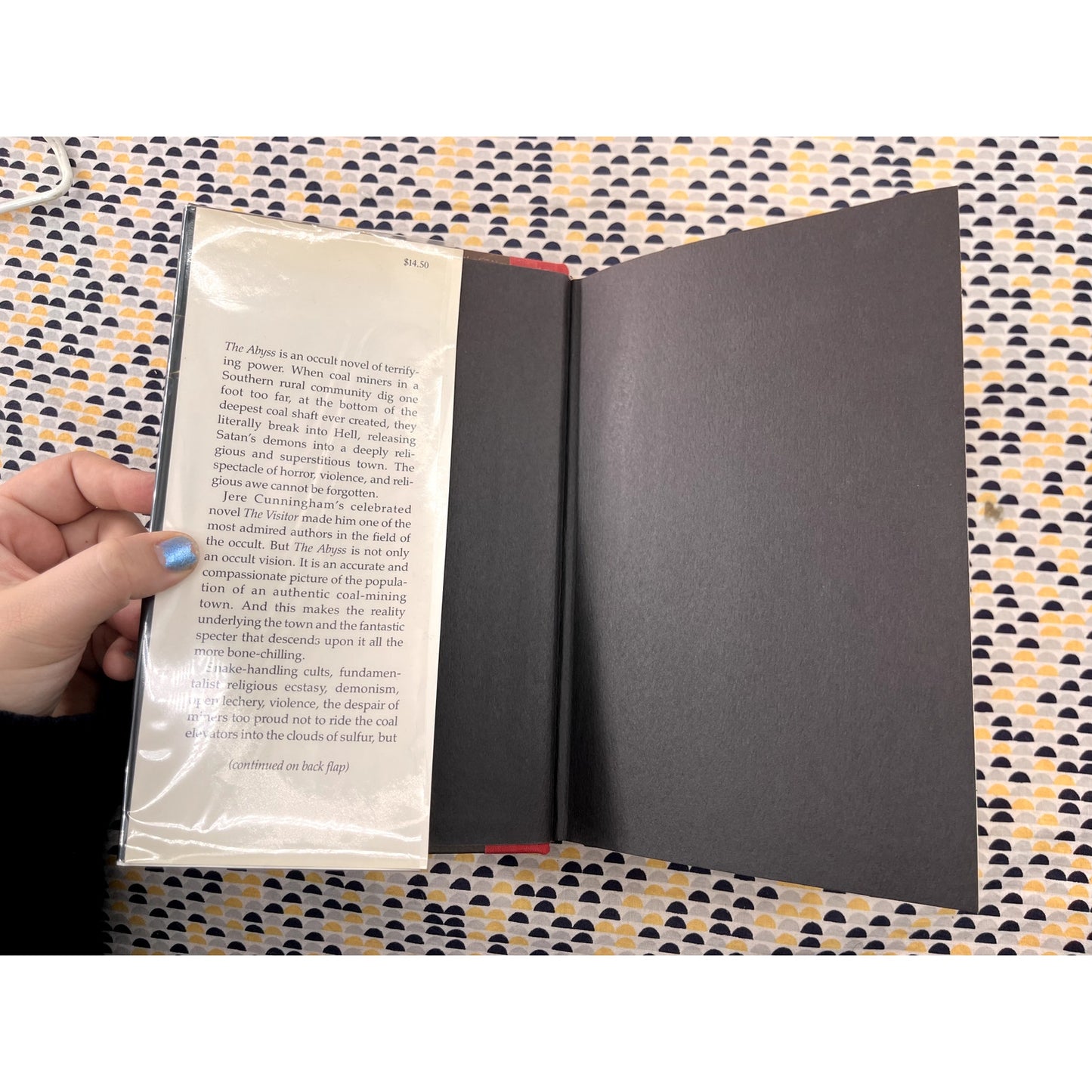 The Abyss - Jere Cunningham - Wyndham Books - Hardcover - 1st Edition