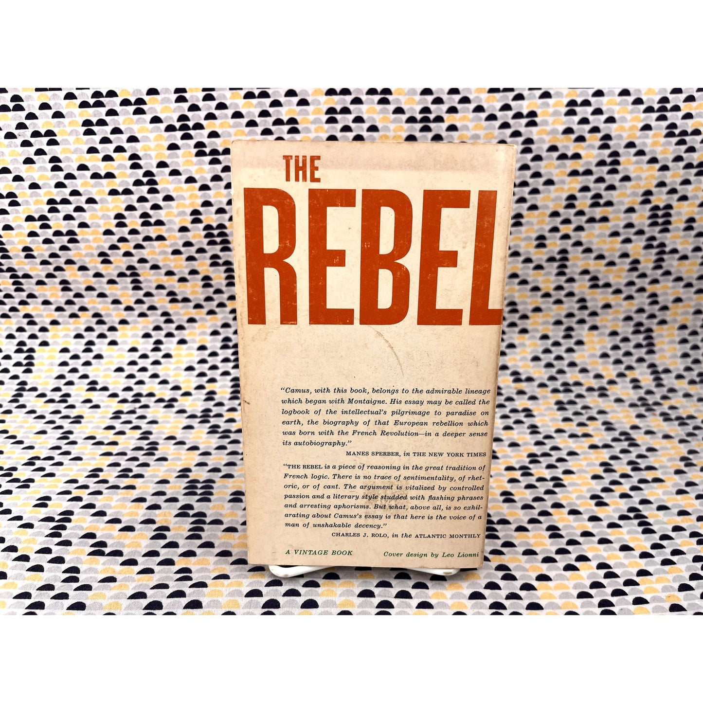 The Rebel - Albert Camus - Vintage Paperback Book