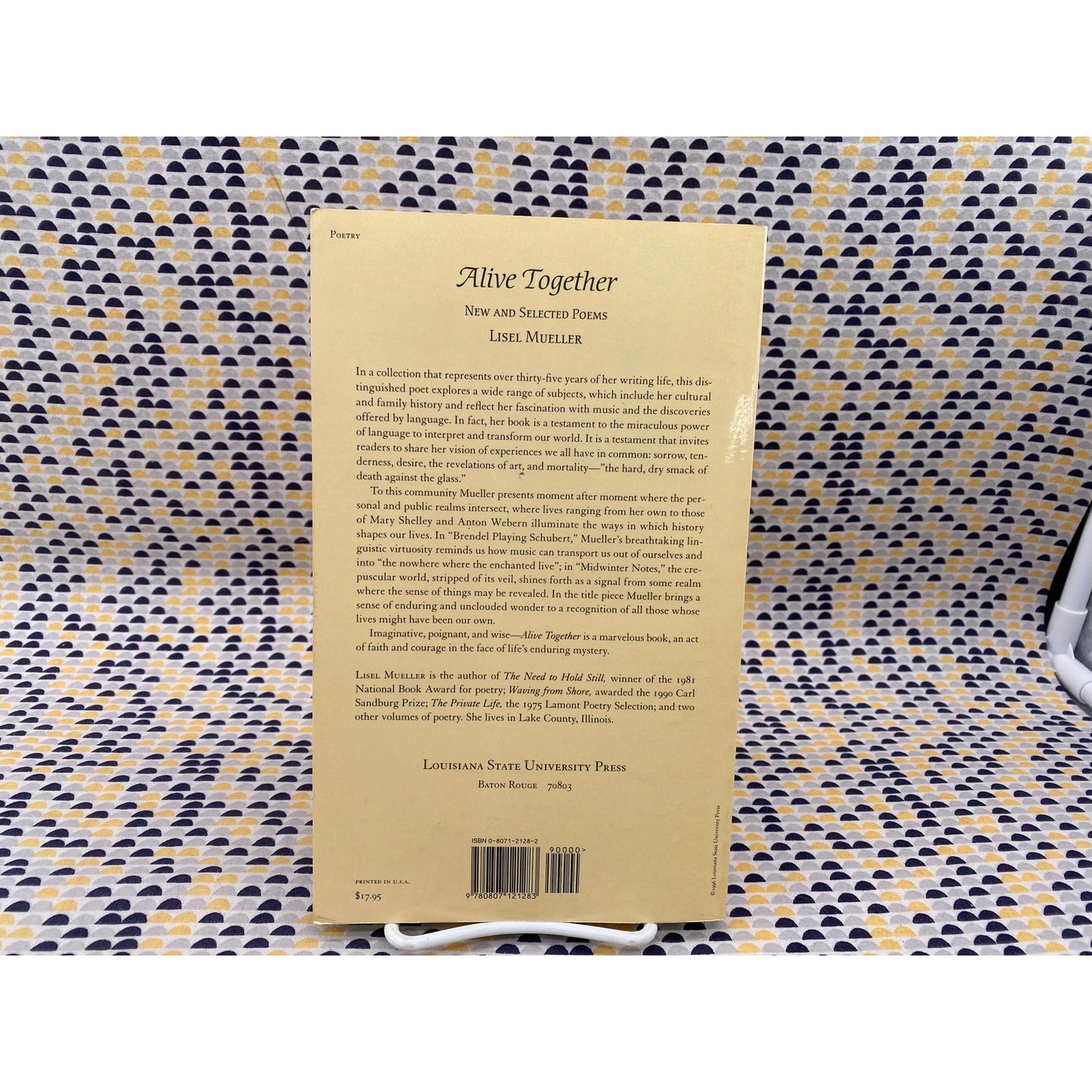 Signed - Alive Together - Lisel Mueller - LSU - Paperback