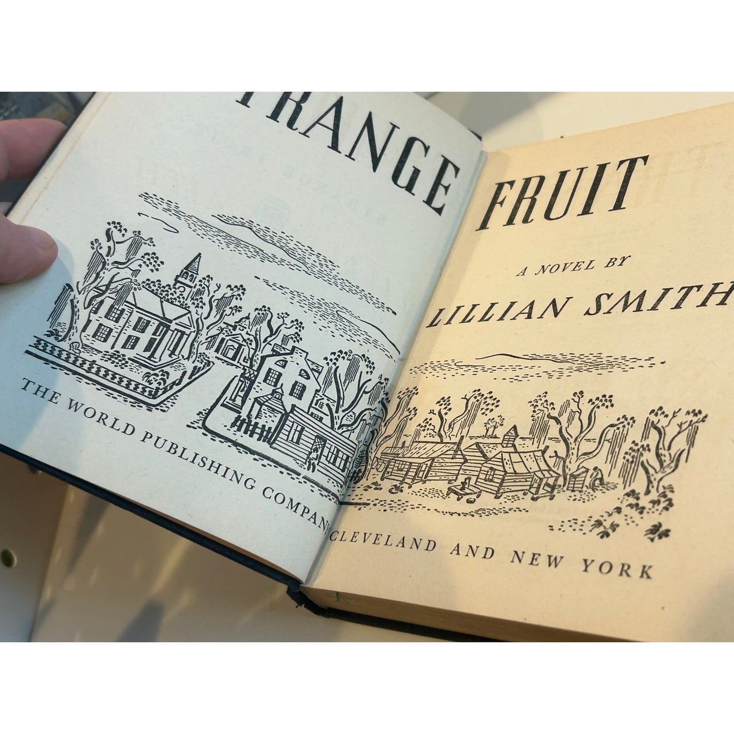 Strange Fruit - Lillian Smith - Hardcover - 1st Edition, 1st Printing - See Condition