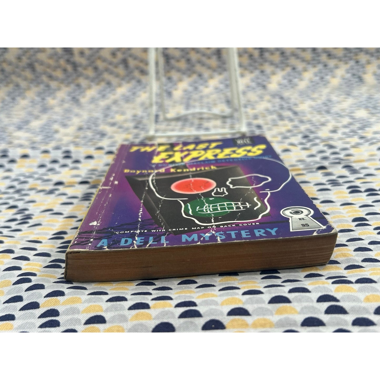The Last Express - Baynard Kendrick - Dell Mystery 95 - Mapback - Vintage Paperbacks