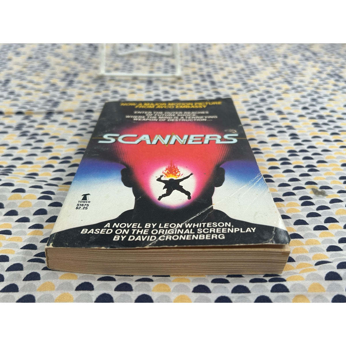 Scanners - David Cronenberg - Leon Whiteson - Tower Books - Movie Novelization