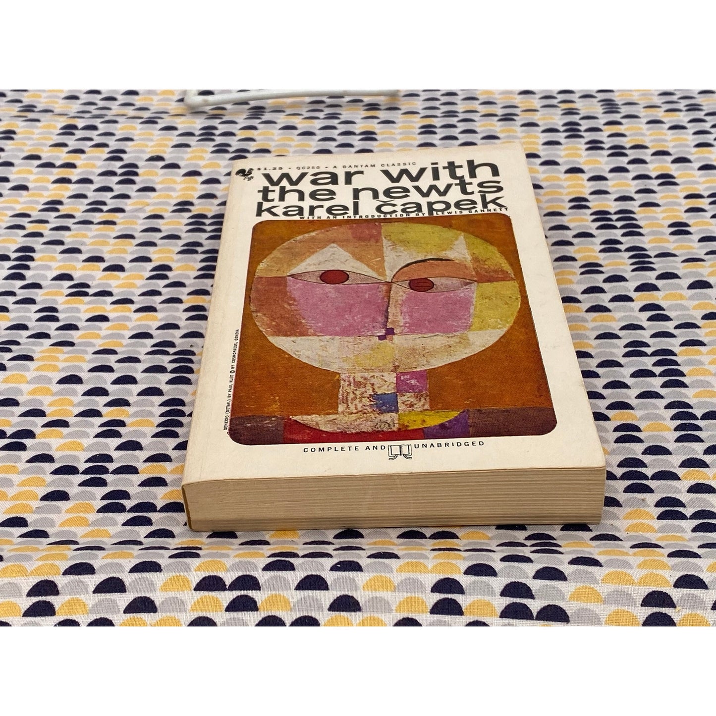 War With the Newts - Karel Capek - Vintage Paperback Book - Bantam Classic Edition