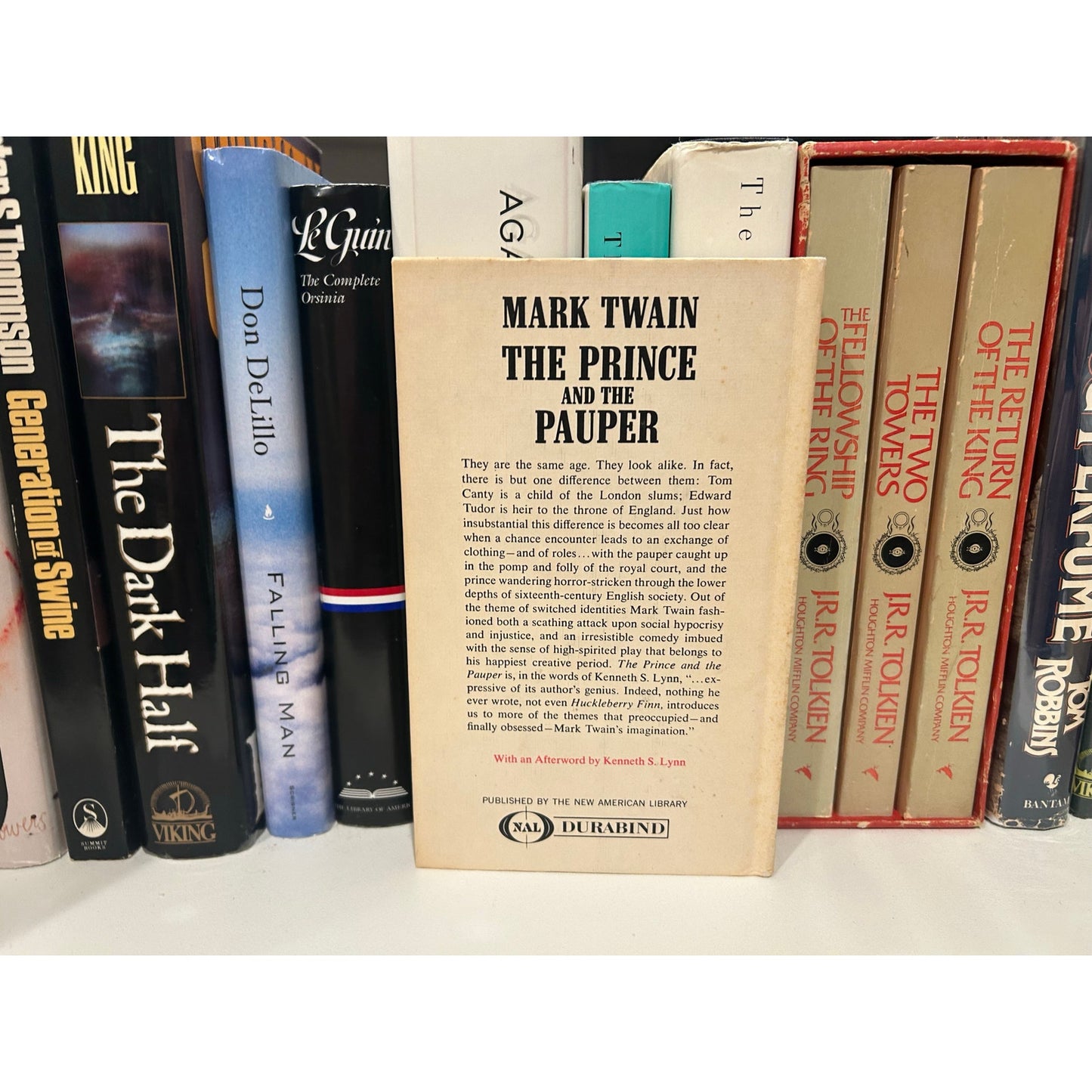 The Prince and the Pauper - Mark Twain - Vintage Durabind Hardcover Edition