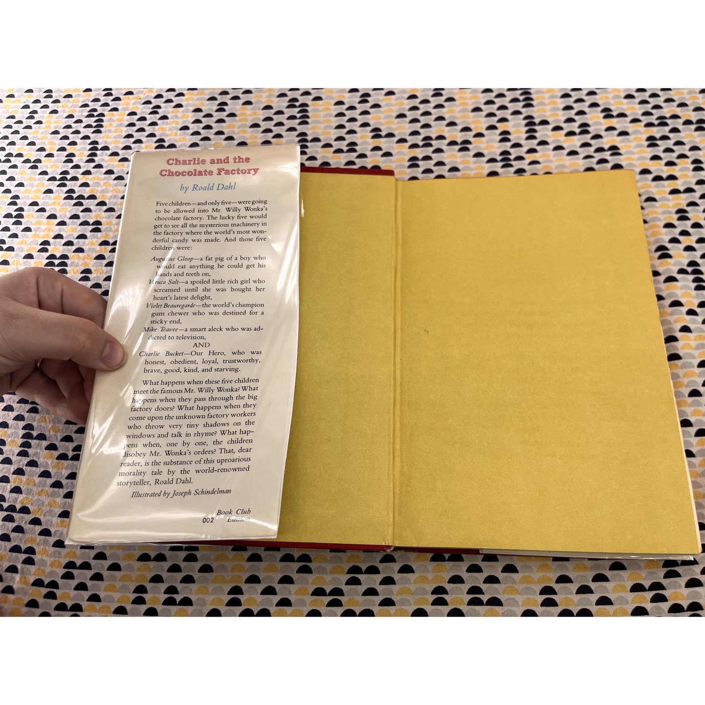 Charlie and the Chocolate Factory - Roald Dahl - Knopf Books - Hardcover - Club BCE Edition