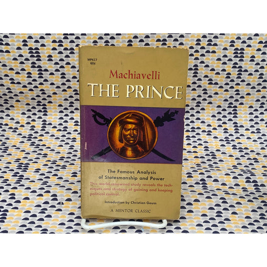 Machiavelli - The Prince - Vintage Paperback Book