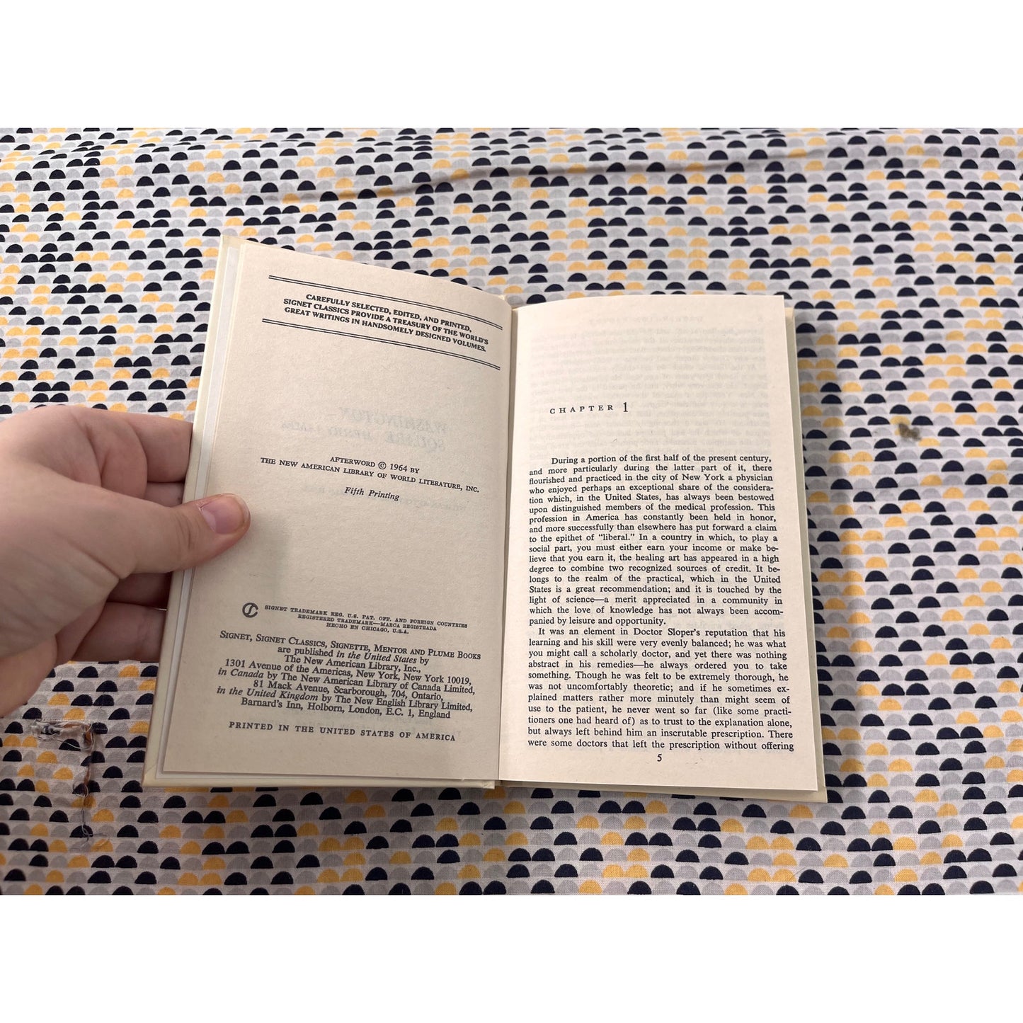 Washington Square - Henry James - Signet Classics - Durabind Edition