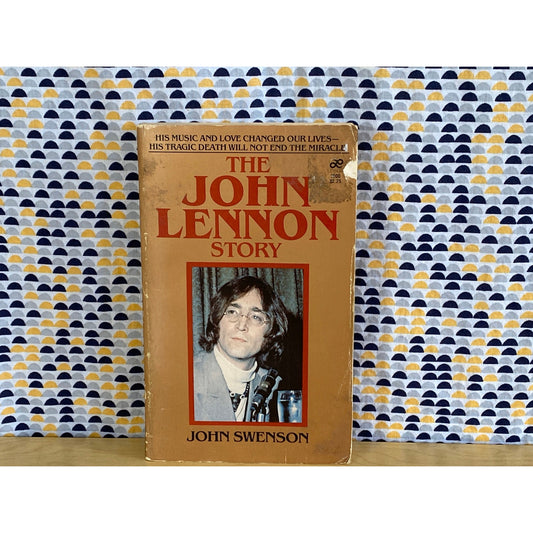 The John Lennon Story - John Swenson - Vintage Paperback Book - Leisure Books