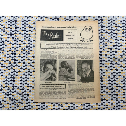 The Realist Magazine - Counterculture Newspaper - February 1967 - No. 73