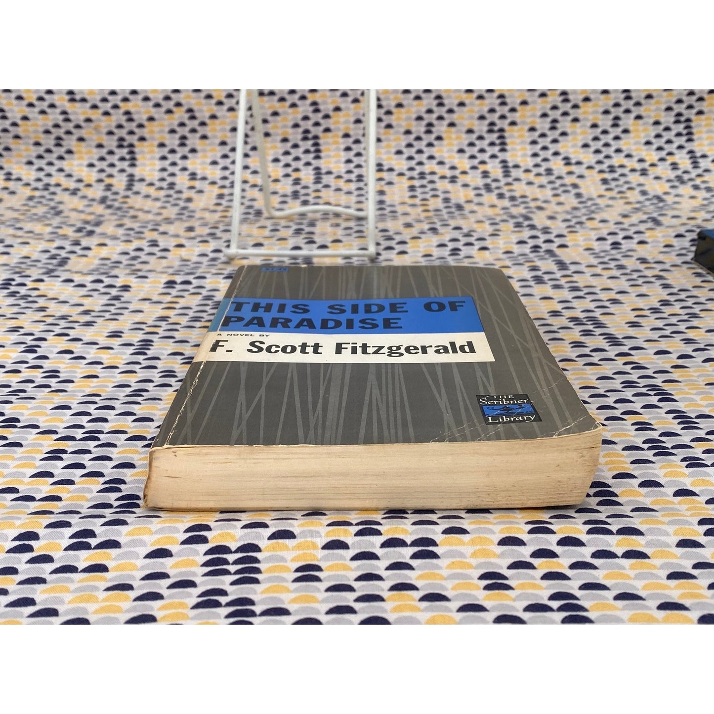 This Side Of Paradise - F. Scott Fitzgerald - Vintage Paperback Book - Charles Scribner's Sons Edition