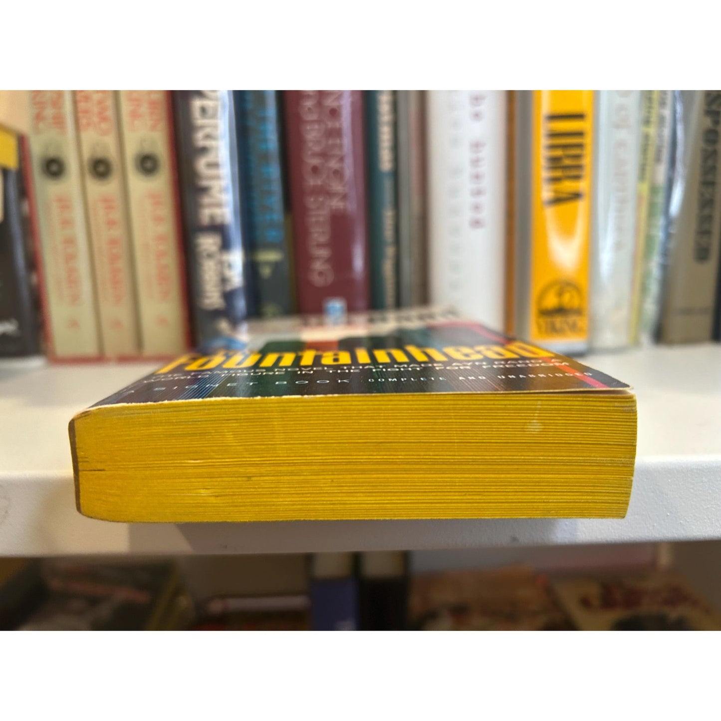 The Fountainhead - Ayn Rand - Vintage Paperback Book - Signet Edition