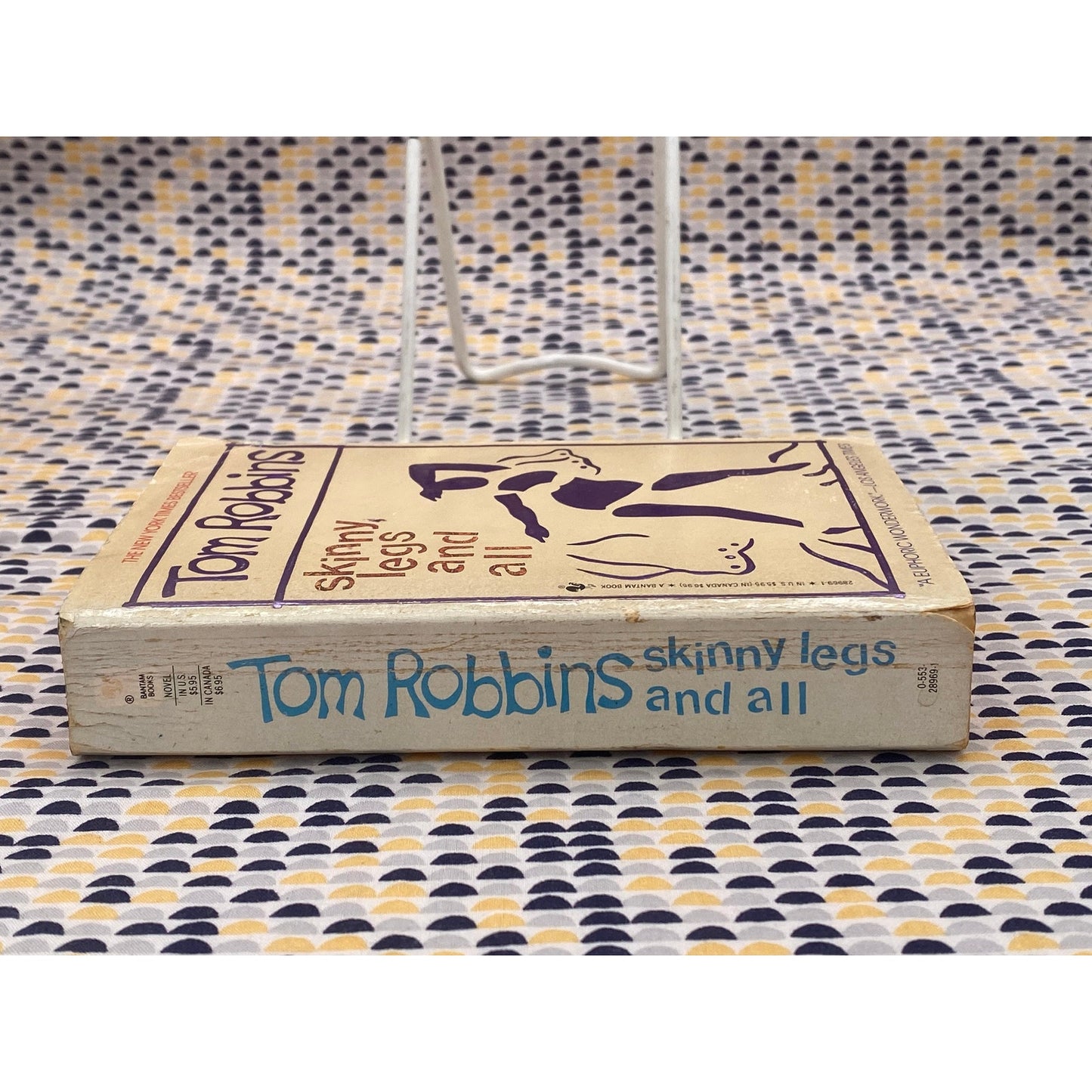 Skinny Legs and All - Tom Robbins - Vintage Paperback Book - Bantam Books