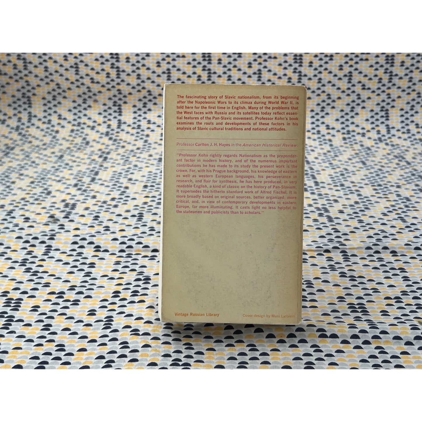 Pan Slavism - Hans Kohn - Vintage Russian Library - Paperback