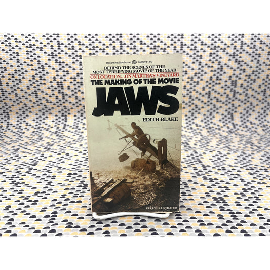 Jaws -  Edith Blake - Ballantine Books - Movie Novelization Movie Tie-In Edition