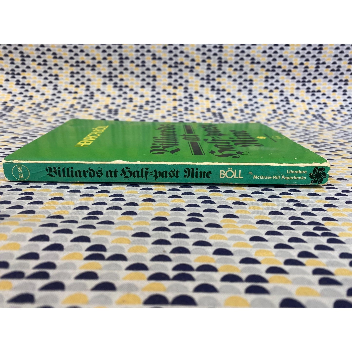 Billiards at Half Past Nine - Heinrich Boll - Vintage Paperback - Mcgraw Hill Edition