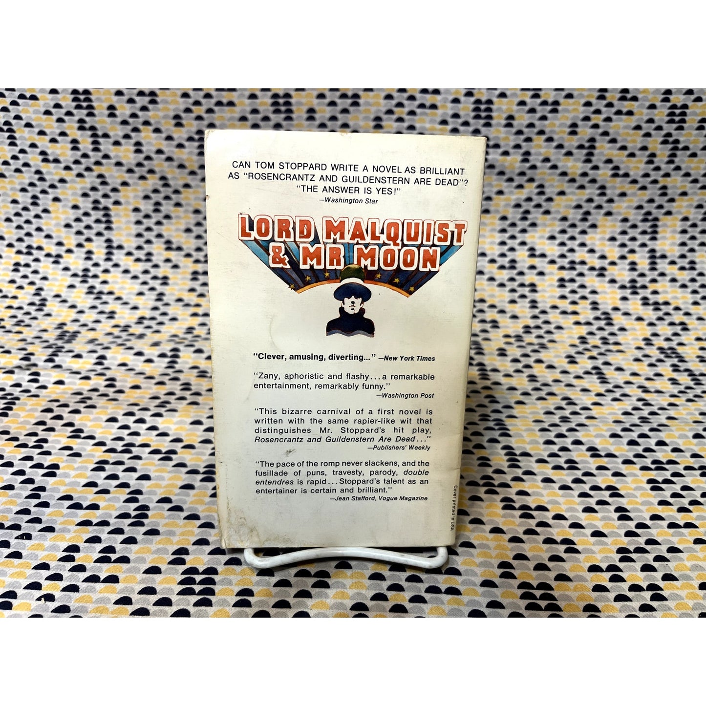 Lord Malquist & Mr Moon - Tom Stoppard - Ballantine Books - Paperback