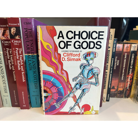 A Choice of Gods - Clifford D. Simak - Hardcover - Putnam - Club Edition