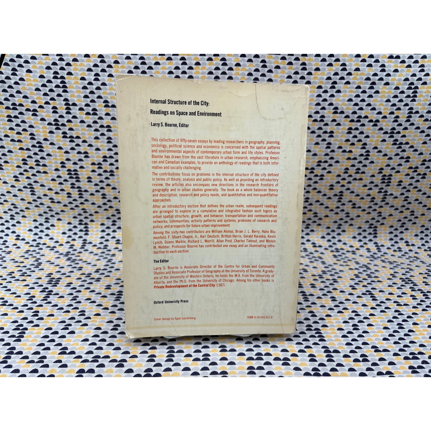 Internal Structure Of The City - Larry S. Bourne - Oxford - Paperback
