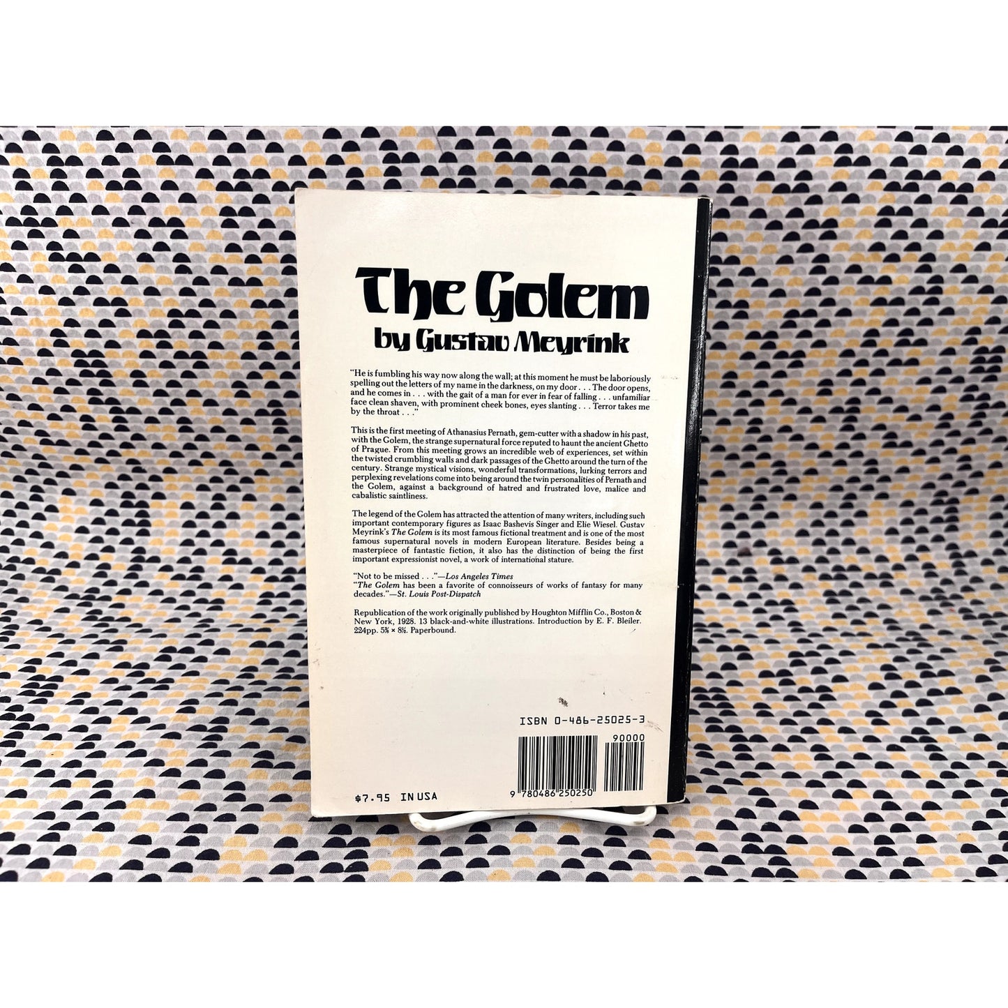 The Golem - Gustav Meyrick - Dover Books - Paperback