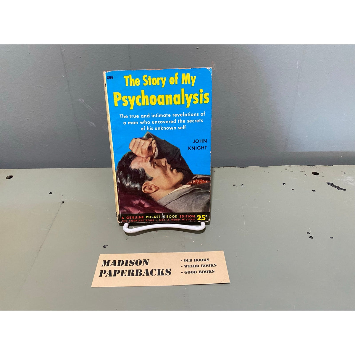 The Story of My Psychoanalysis - John Knight - Pocket 866 - Vintage Paperbacks