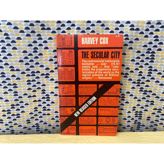 The Secular City - Harvey Cox - Vintage Paperback Book - Macmillan Edition
