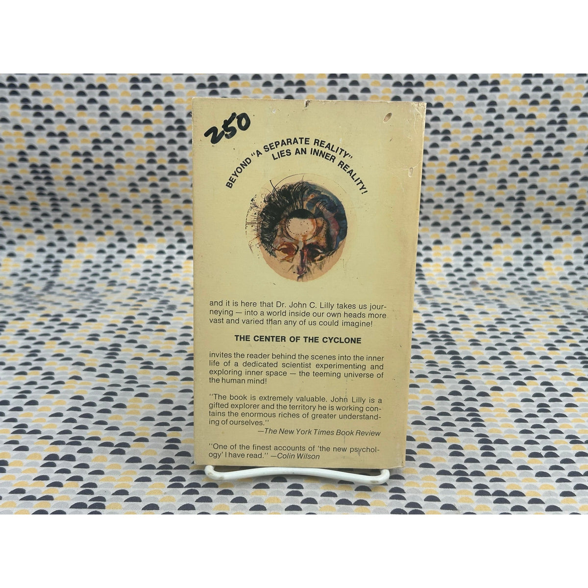 The Center of the Cyclone An Autobiography of Inner Space - John C Lilly - LSD - Vintage Paperback Book