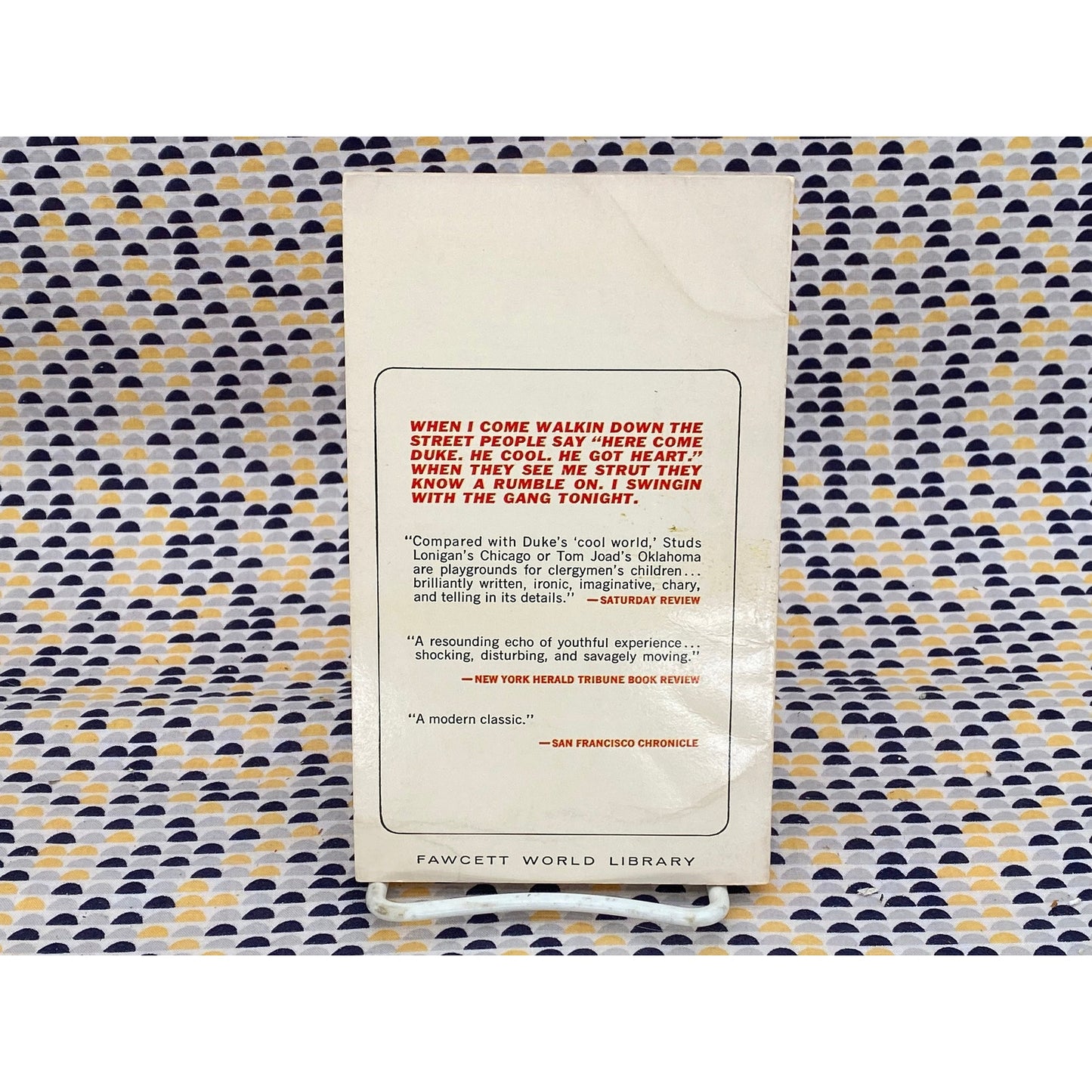 Warren Miller - The Cool World - Vintage Paperback Book - 75 cent Fawcett Premier Edition