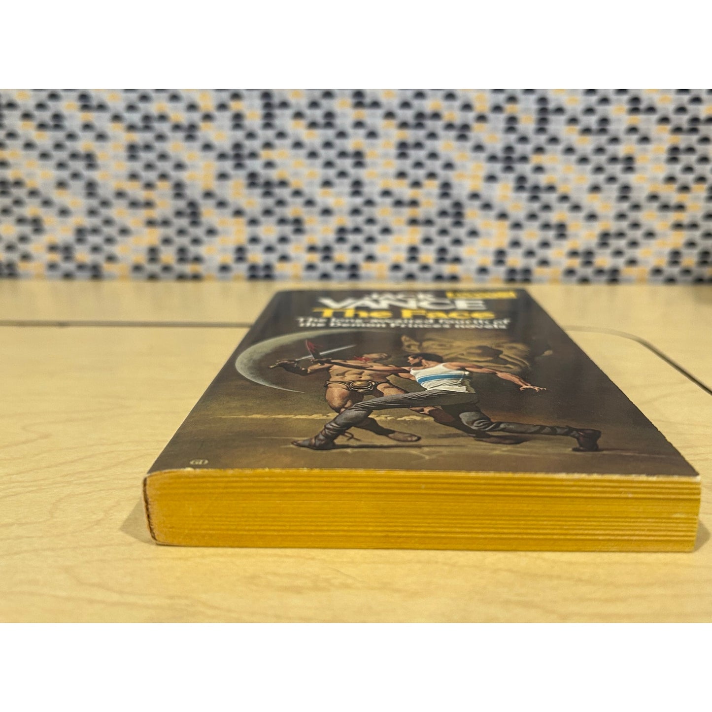 The Face - Jack Vance - Vintage Paperback Book - Daw Edition