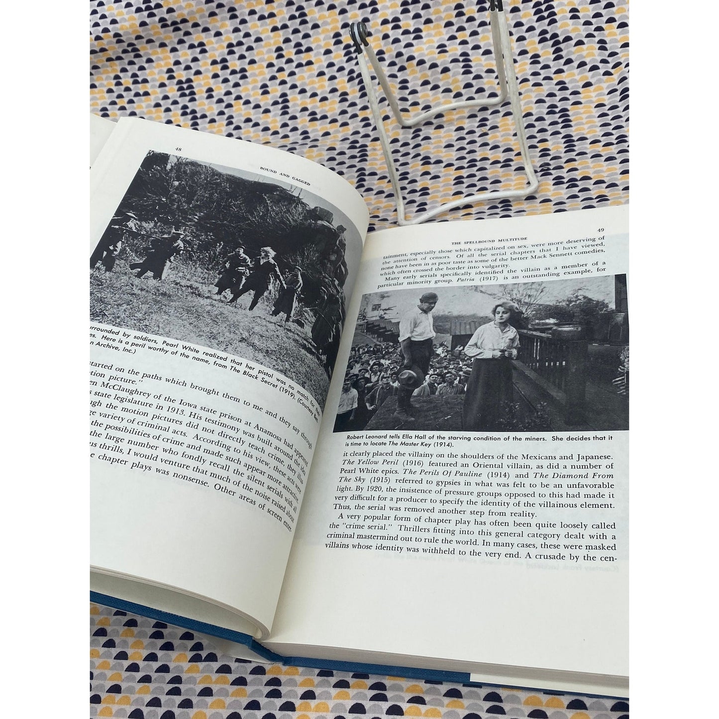 Bound and Gagged - Kalton Lahue - The Story of the Silent Serials - 1968 Castle