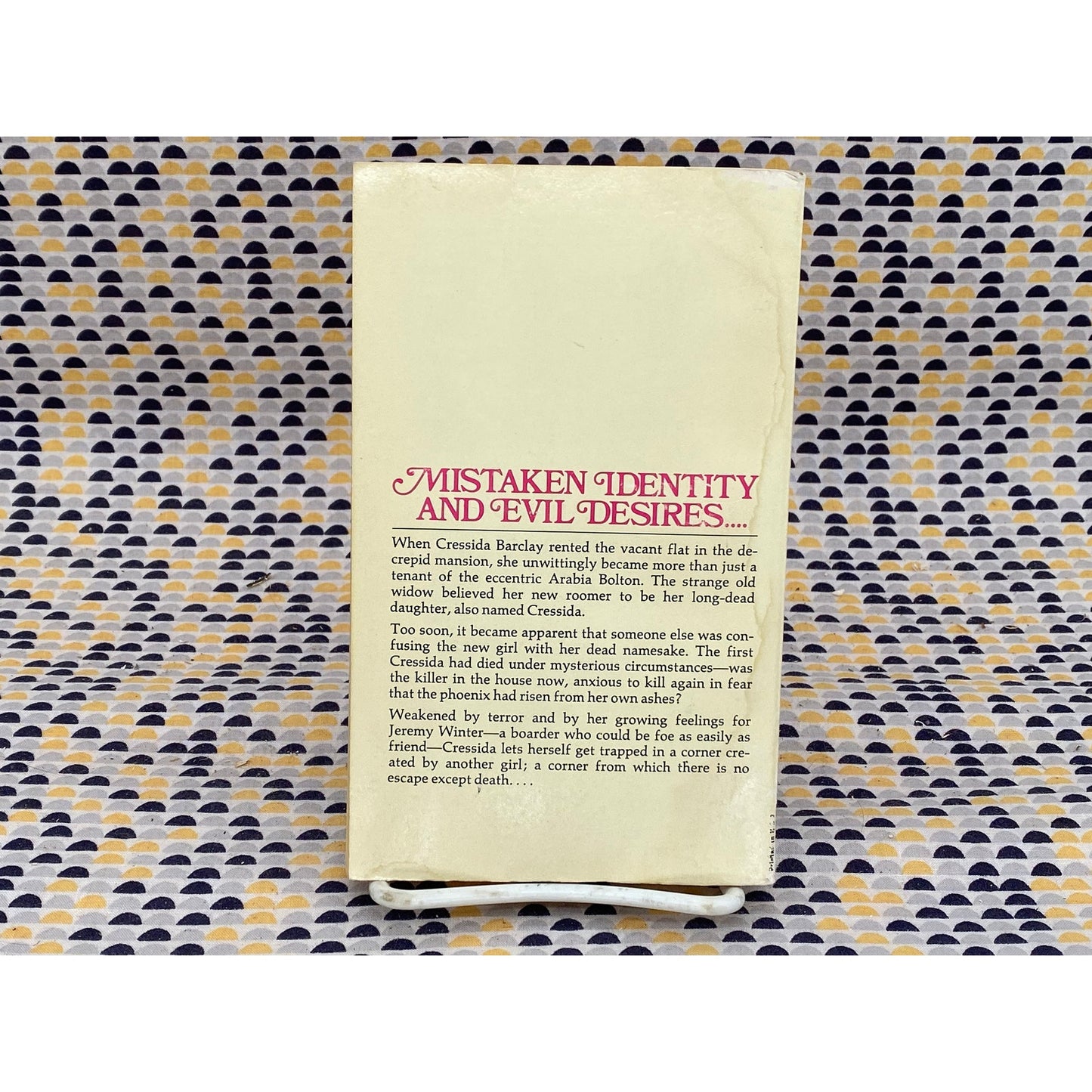 Death Is A Red Rose - Dorothy Eden - Vintage Paperback Book - Ace Edition