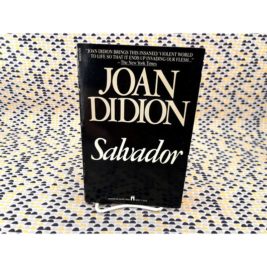 Salvador - Joan Didion - Washington Square Press - Paperback