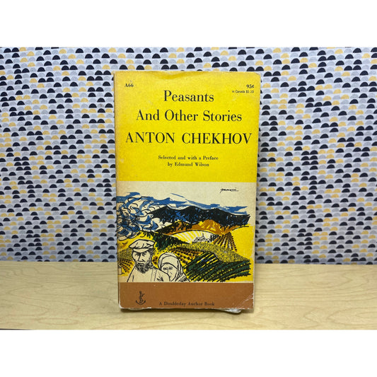 Peasants and Other Stories - Anton Chekhov - Doubleday Anchor - Frasconi Cover Art