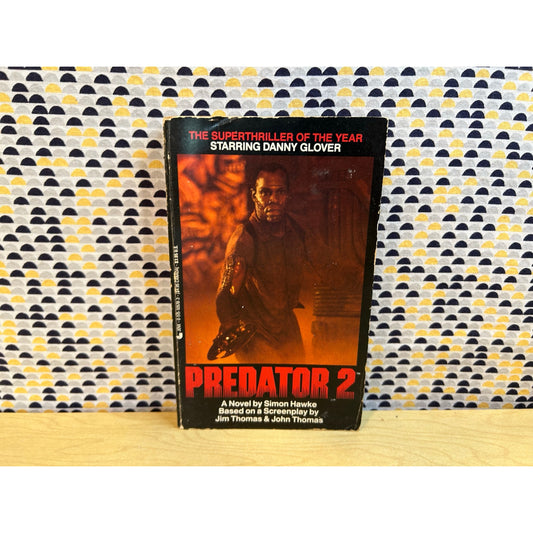 Predator 2 - Simon Hawke - Movie Novelization - Vintage Paperback Book - Jove Edition