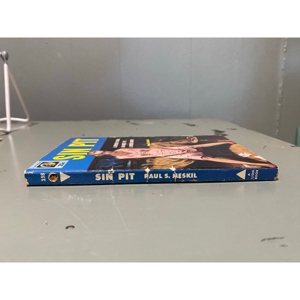 Sin Pit - Paul S. Meskil - Lion 198 - Sleaze - Vintage Paperbacks