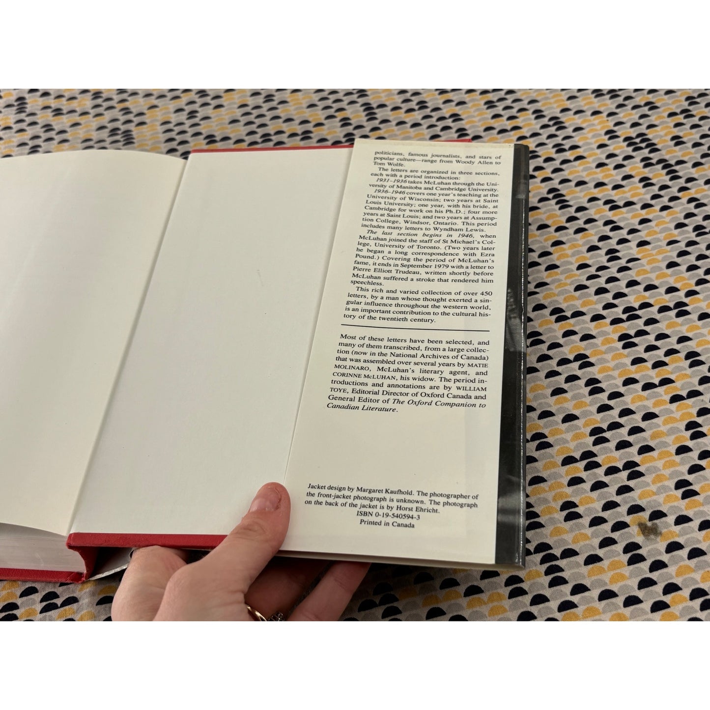 Letters of Marshall McLuhan - Edited by Molinaro, McLuhan, Toye - Oxford - Hardcover