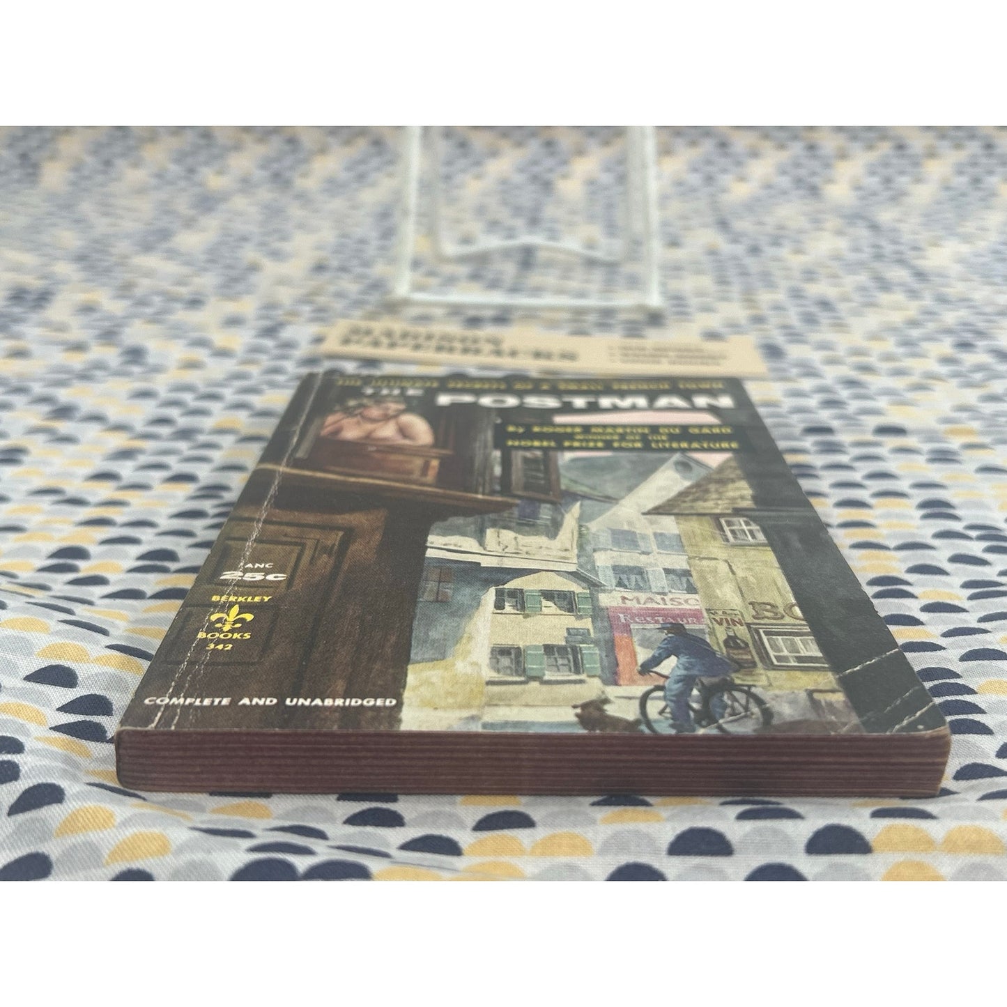 The Postman - Roger Martin du Gard - Berkley Medallion 342 - Vintage Paperbacks