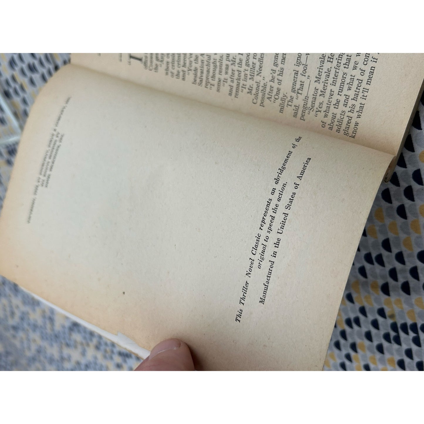The Secret of the Spa - Charles A. Leonard - Hillman Thriller Novel Classic 30 - Vintage Paperbacks