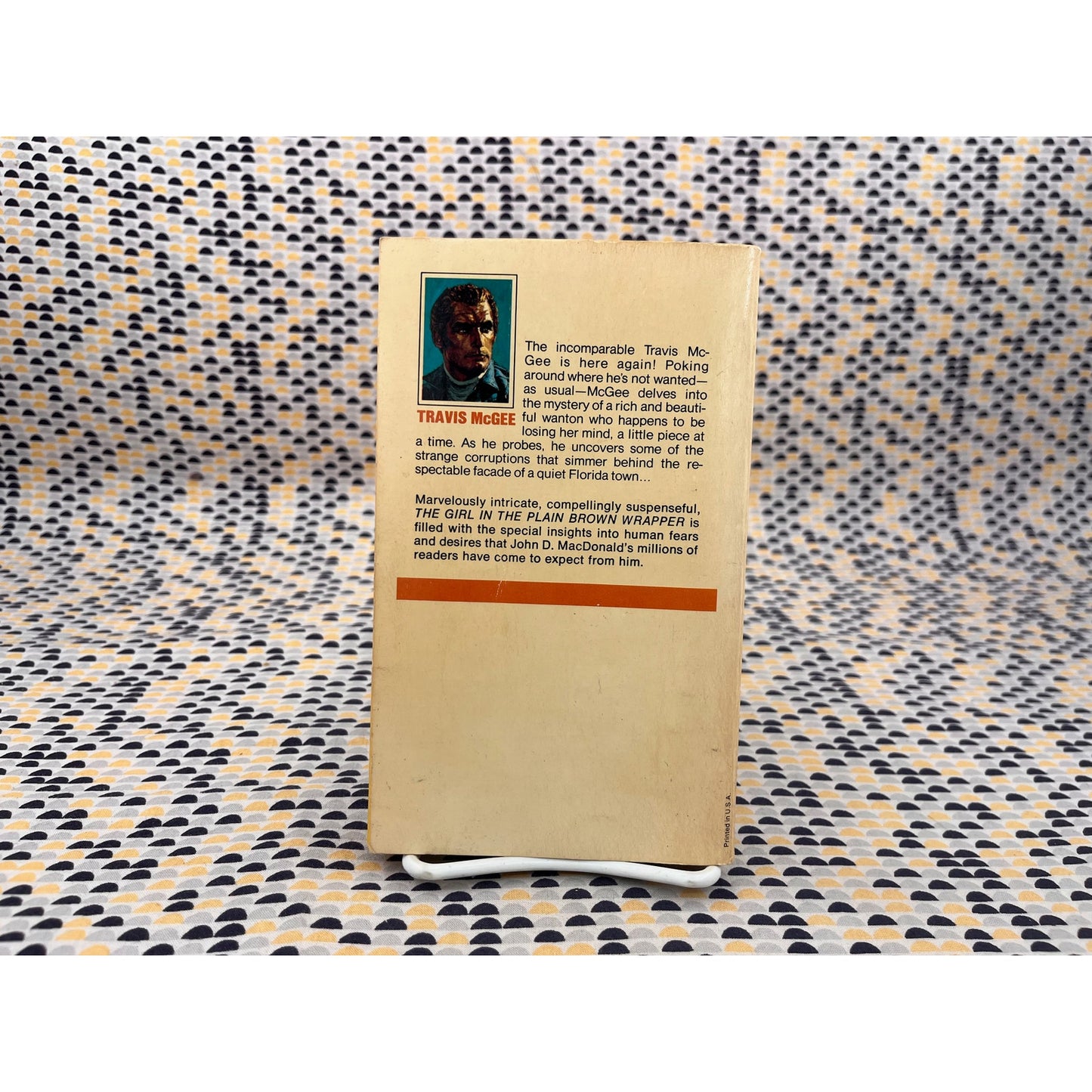 The Girl In The Plain Brown Wrapper - John D. MacDonald - Fawcett Gold Medal - Paperback