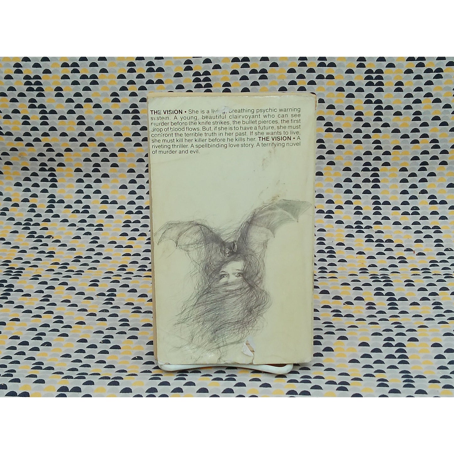 The Vision - Dean R. Koontz - Vintage Paperback Book - Bantam Edition