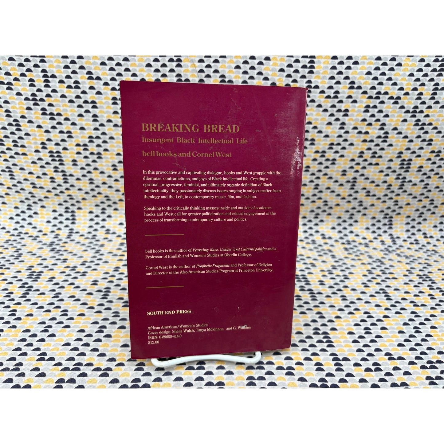 Breaking Bread - Bell Hooks - Cornel West - South End - Paperback