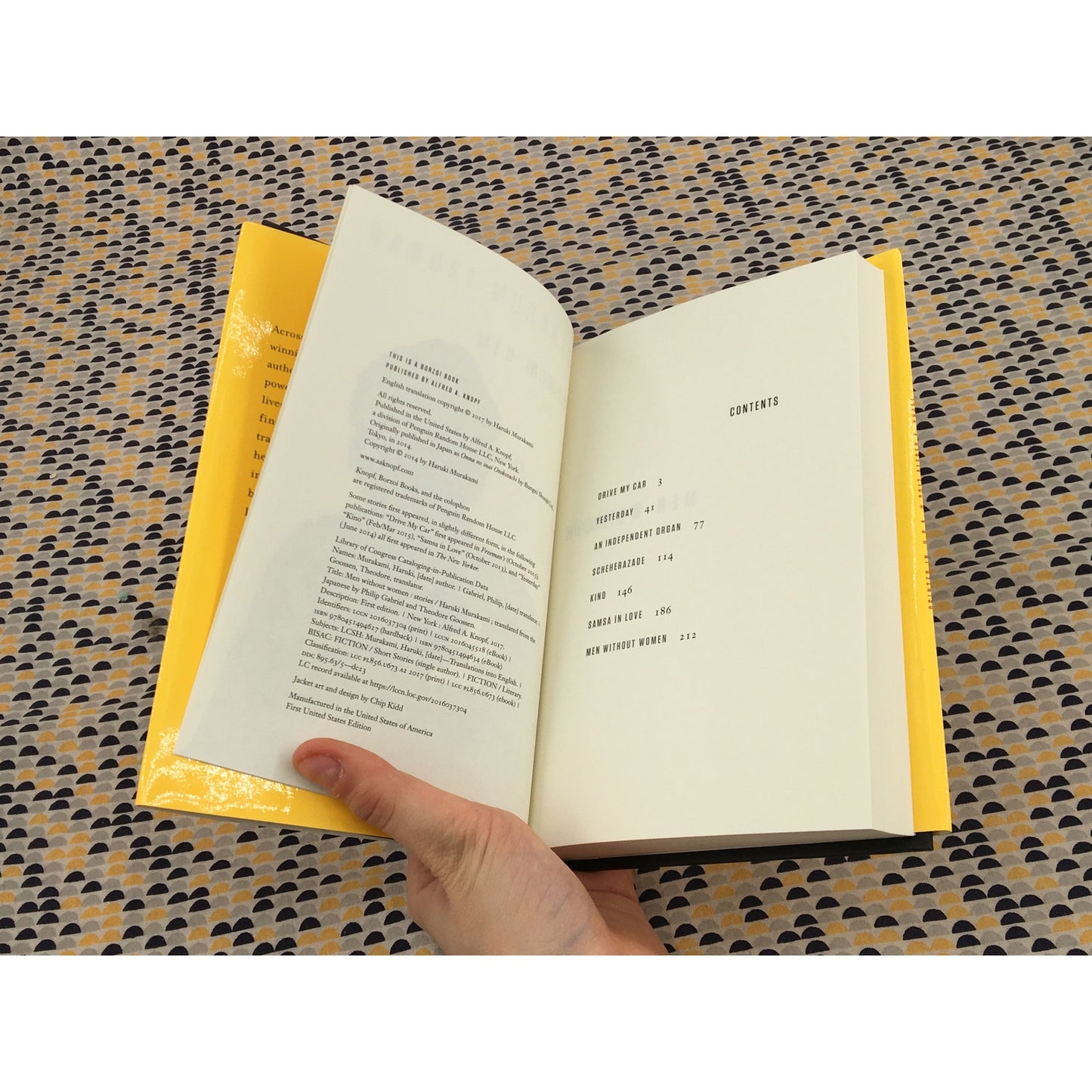 Men Without Women - Haruki Murakami - Knopf - Hardcover - 1st American Edition, 1st Print