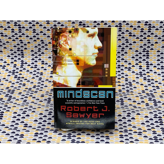 Mindscan - Robert J. Sawyer- Vintage Paperback - TOR Science Fiction Edition