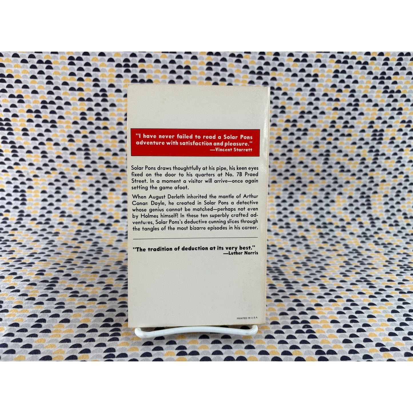 The Chronicles Of Solar Pons - August Derleth - Pinnacle Books - Paperback