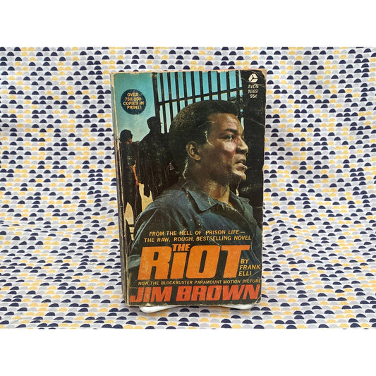 Riot - Frank Elli - Jim Brown - Avon Edition - Movie Tie In - Movie Novelization