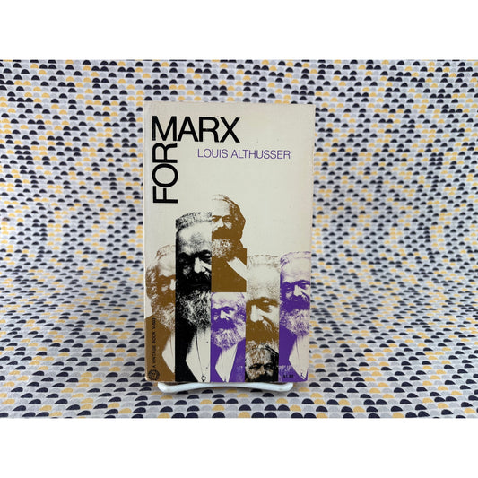 For Marx - Louis Althusser - Vintage - Paperback