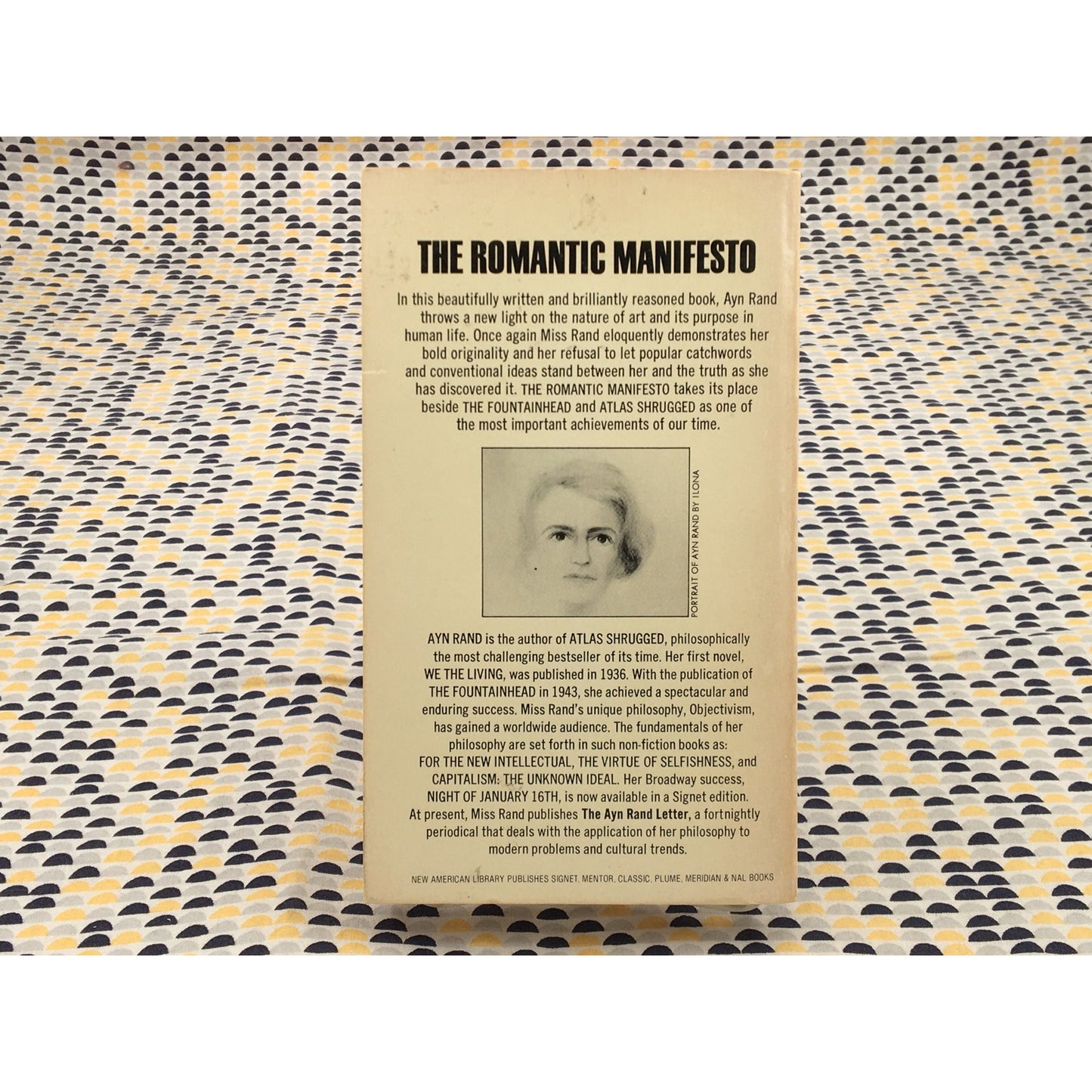 The Romantic Manifesto - Ayn Rand - Vintage Paperback Book