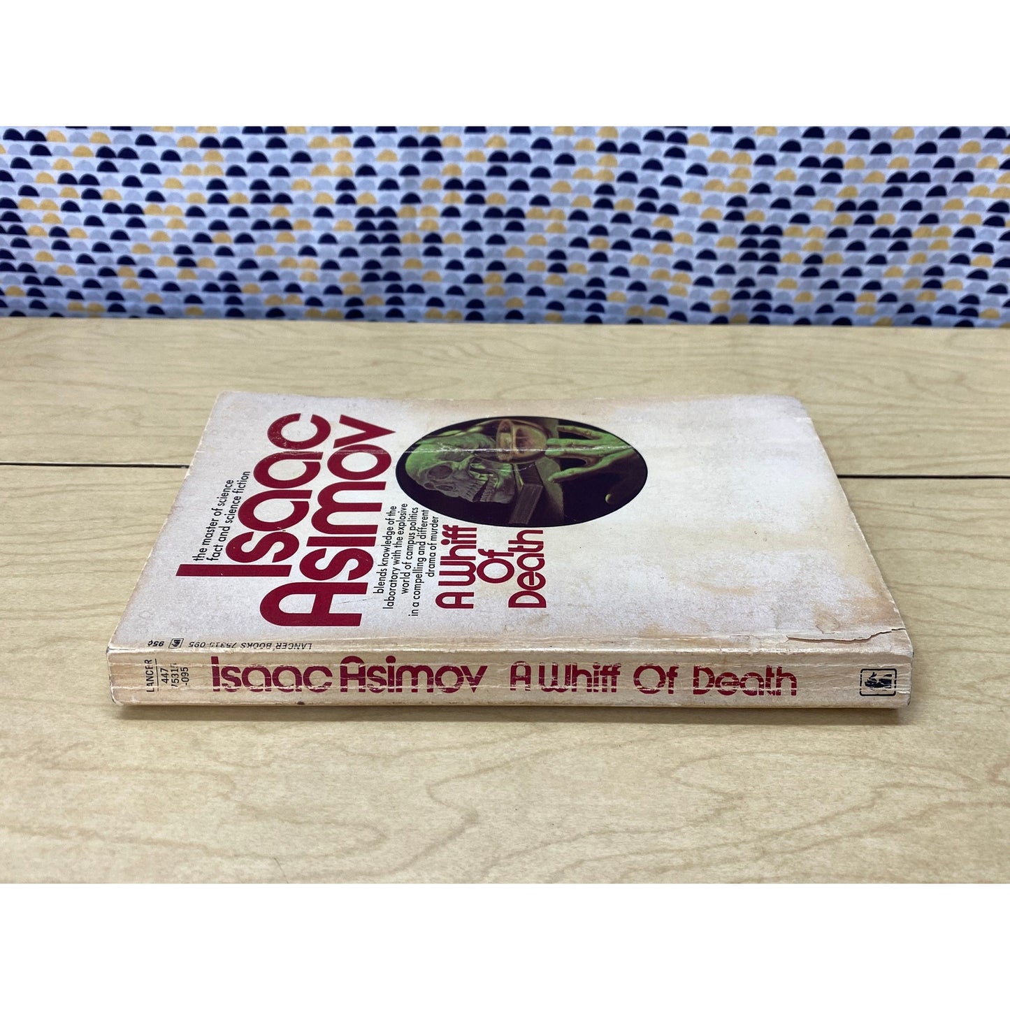 A Whiff of Death - Isaac Asimov - Vintage Paperback Book - Lancer Books