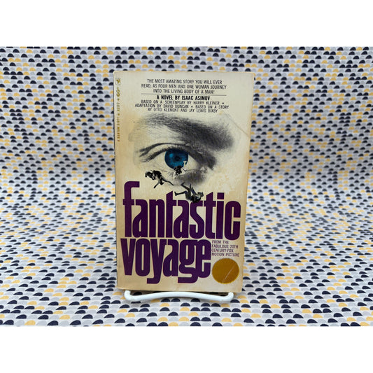 Fantastic Voyage - Isaac Asimov - Movie Novelization - Vintage Paperback Book - 60 cent Bantam Edition